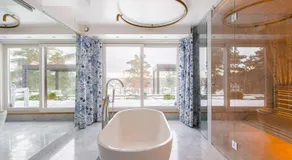 Luxury Designer Villa Pool Spa Gym Lidingo - Image 2