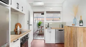The Elements l Earth l 4 Stunning Apartments each with Private Outdoor Dining l Walk to the Beach l Event Friendlyl Wifi l Netflix l Outdoor Shower l Communal BBQ Pavilion and Lawn Area l - Image 3