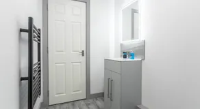 Two Bedroom Flat by Brookland Stays Serviced Accommodation Short Lets Leeds with Free WiFi - Image 5