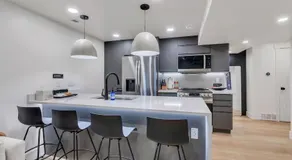 Modern LuxeDen with Private Hot Tub and Fenced Yard - Image 4