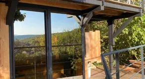 Le Moonloft insolite Tiny-House dans les arbres & 1 séance de sauna pour 2 avec vue panoramique - Image 5
