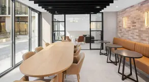 Chic Modern 1-Bedroom Apartment, Gym, Parking - Image 3