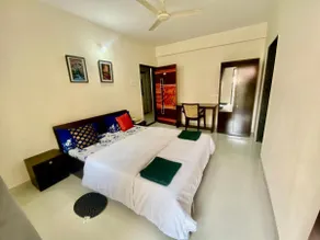 1 BHK flat with Free Wi Fi Kitchen - Image 5