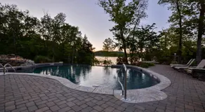 Luxury Lakefront Chalet Resort 2 Pools FREE Amenities Dock MiniGolf Waterslide - Image 3