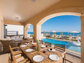 Villa in Rethymno on Beach with Private Pool - Image 3