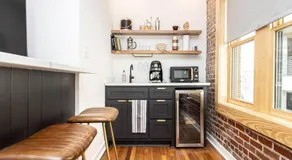 Steps to Bathhouses, Historic Studio, KING BED, Room # 101 - Image 3