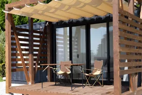 Camping-Unterkunft mit Grill | Ideal für Homeoffice - Image 3