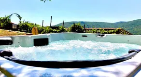 Bio Agriturismo Alba Etrusca di Cortona - Organic Farmhouse- Appartamento Lavanda-Appartamento Rosmarino - vasca idromassaggio esterna da maggio ad ottobre - Image 2