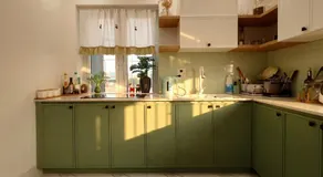 COZY HOME - Green kitchen with 2 bedrooms - Image 3