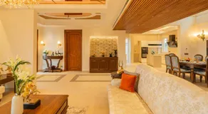 ELIVAAS privé The Royce Daisy Ultra-Luxe 4 BHK Villa with Pvt Heated Pool, Jacuzzi, Steam Room & Hill Views - Image 4