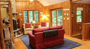 Waterfront cabin near Fish Cove with private dock, water access, firepit, grill - Image 2