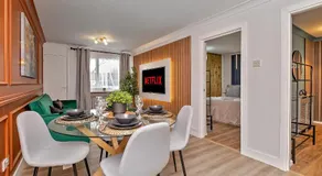 STUNNING MODERN Apartment Near AIRPORT & CENTRE, FREE PARKING, AMAZING LED MEDIA WALL & LUXURY MASTER BEDROOM - Image 3