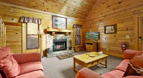 Beautiful 2 Bed Cabin with Hot Tub and Resort Pool - Image 2