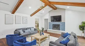 5-BR Relaxing Retreat with Pool Hot tub Fire Pit - Image 3