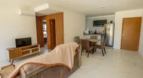 Apto Pe na Areia c Academia e Lazer Vogue Marine - Image 2