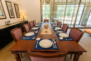 ELIVAAS Casa Mocha - Exquisite 5BHK Retreat with Pvt Pool & Verandah - Image 5