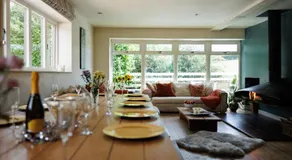 The West Barn near Bath, sleeps 24 and 2 hot tubs - Image 4