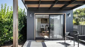 Modern Studio with Outdoor Bath and Cabin Sauna - Image 4