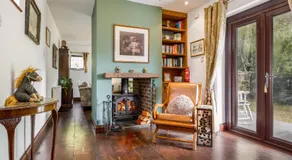 The Willows - Charming Railway Woodland Cottage with Log Burner - Image 4