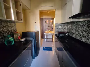 Premium 1bhk furnished flat 22nd floor with Fridge - Image 3