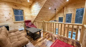 2S New log cabin in Bethlehem - privacy, firepit, great location! - Image 5