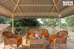 StayVista at Rio Vista with Pool, Lawn, Music Speaker & Game - Image 5