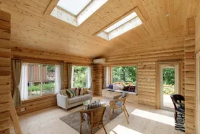 Natural Hot Spring with Log house - Image 3