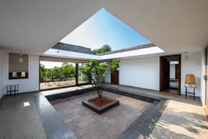 Heritage,” “Courtyard,” “Stay” manduva house - Image 5