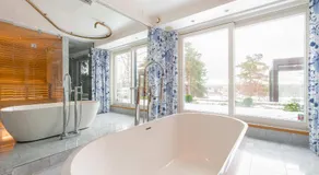 Luxury Designer Villa Pool Spa Gym Lidingo - Image 3