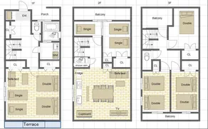 A-RoofBalcony!140㎡!3floor!2WC!2BR!4minSt!Shinjuku! - Image 2