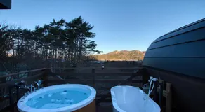 The Bliss Fuji 山中湖 ジャグジー サウナ 天空デッキ BBQ無料 100平米ドッグラン付き貸切ヴィラ - Image 3