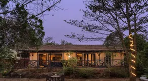 SaffronStays Terra Soul - 3BR eco-luxury pet-friendly pool villa with gazebos, bar & fish pond near Imagica & Pali Temple - Image 5