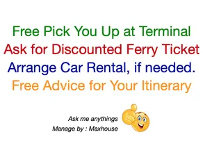 5 min walk from Port, Citi-Sea-view,  2BR for 5pax - Image 3