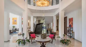 SaffronStays Zuma Villa - 7BR Villa with Heated Pool, Poker Room, Games & Huge Lawn, Pawna - Image 5