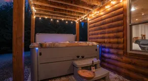 Private Chalet with Fireplace Hottub and Game Room - Image 4