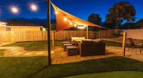 Golfers Paradise 4-hole PUTT-PUTT, Mega Chess with huge backyard, hammock - Image 4
