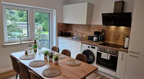 FeWo AllerGrün, Balkon mit Blick in die Natur - Image 5