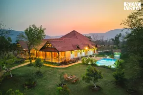 StayVista at Orchard by the River with Bonfire, BBQ - Image 4