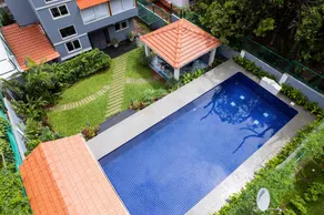 ELIVAAS 5 BHK with Pvt Pool, Entertainment Room & Glass House - Bludoor - Image 3