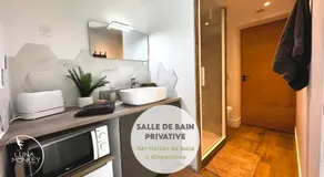 Luna Monkey, Chambre & Terrasse privée, Bourgoin Centre - Image 2