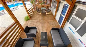 Mobilheim Camping 6 Personen Pool am Meer - Image 2