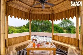 StayVista at Avanya Retreat with Bonfire, BBQ, Outdoor Pool - Image 5