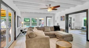 Modern Tropical Pool House North Miami Hot Tub - Image 3