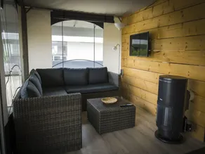 Tente avec piscine chauffée et terrasse - Image 5