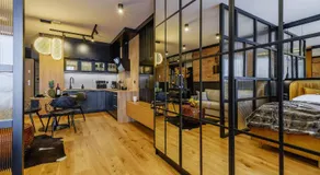 APARTAMENT CHICAGO - stylowy apartament z KLIMATYZACJĄ o bardzo wysokim standardzie w centrum miasta, z prywatnym zadaszonym parkingiem - IZBY PODHALAŃSKIE - Image 2