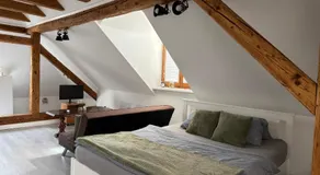Stay in Bojnice - Charming Wooden Apartment for 4 - Image 2