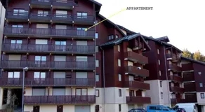 Au Pied des Pistes B48, Chaleureux studio 4 pers, balcon plein SUD, DRAPS NON COMPRIS - Image 3
