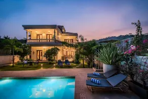 SaffronStays Sweet Mango - 4BR Goan Villa w Private Pool, Mango Garden, Bar Gazebo & Vibrant Interiors Near Beaches - Image 5