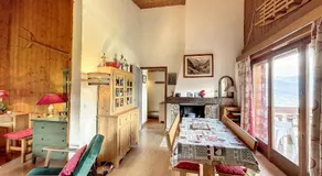 Appartement cosy a Combloux avec parking et cheminee - Image 4