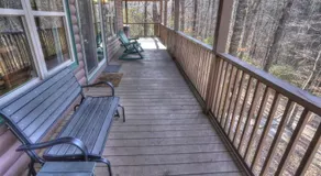 Luxury Cabin Sleeps 8 with creekside fire pit near Helen GA - Image 5